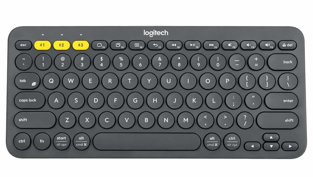 Logitech K380 Multi-Device Bluetooth Keyboard Dark Gray